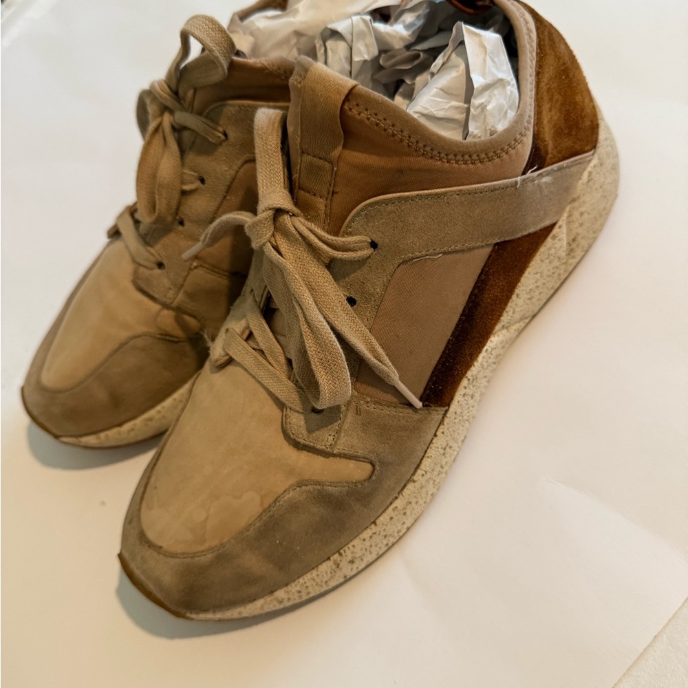 Vince Galvin Chunky Women's Tan Sneakers